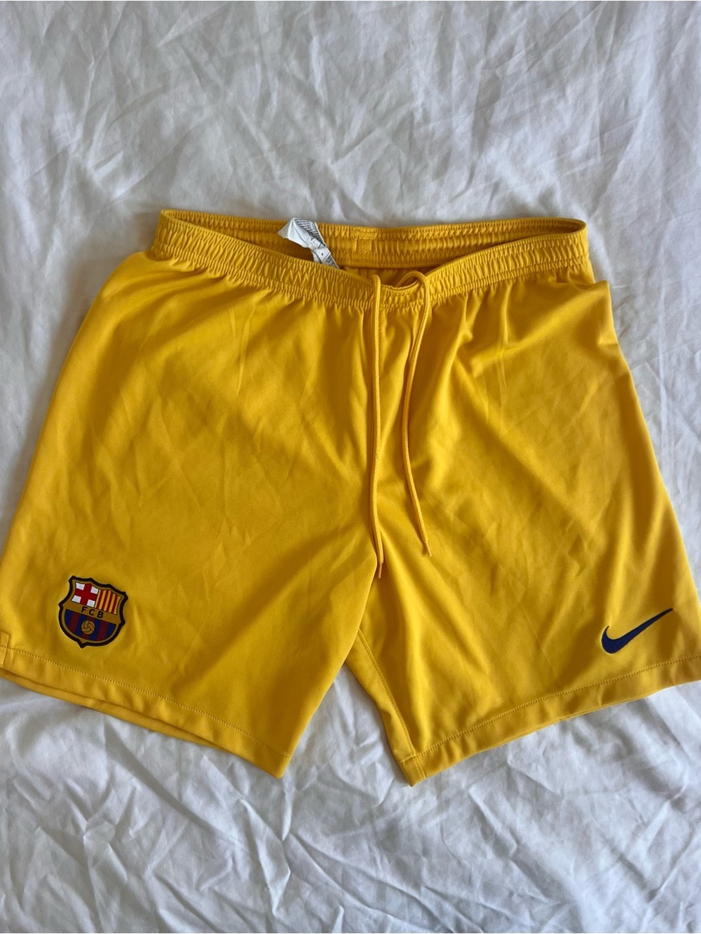 Nike FC Barcelona Dri-Fit soccer shorts
